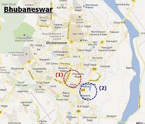 Bhubneswar map_s